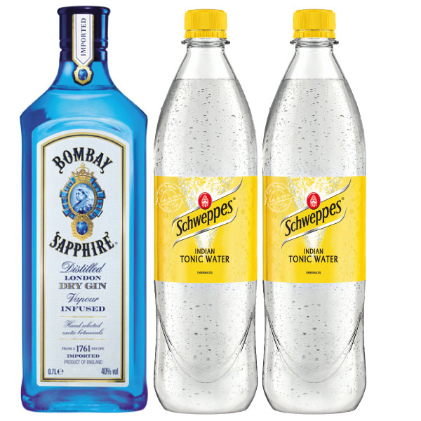 Bombay Sapphire & Tonic Bundle